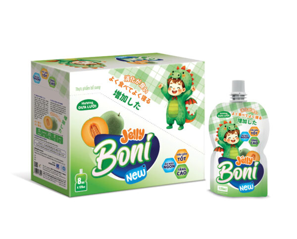 Jelly Boni New vị Dưa lưới