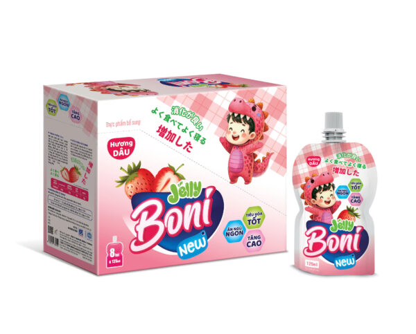 Jelly Boni New vị Dâu