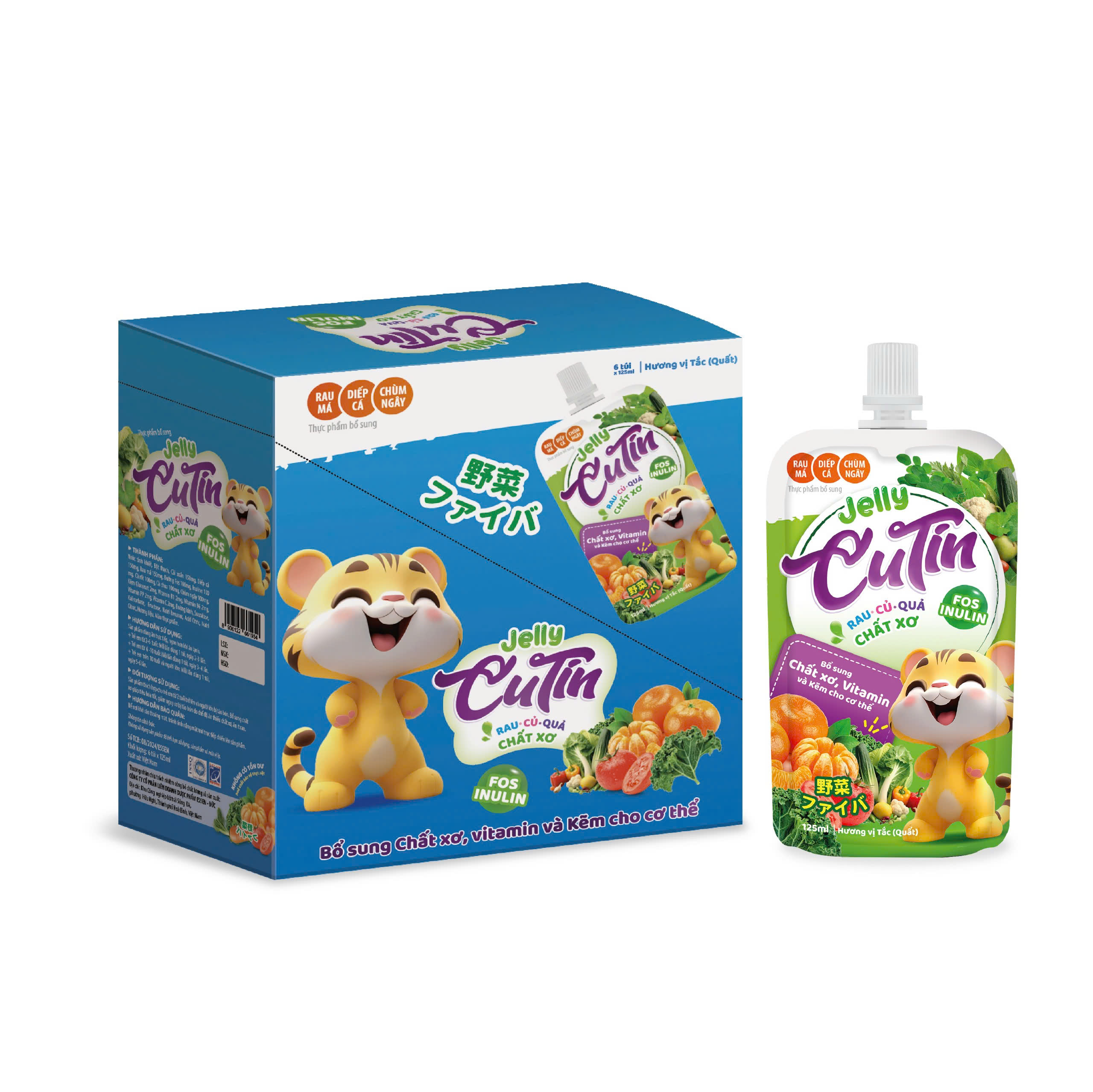 Jelly CuTin vị Tắc (Quất)