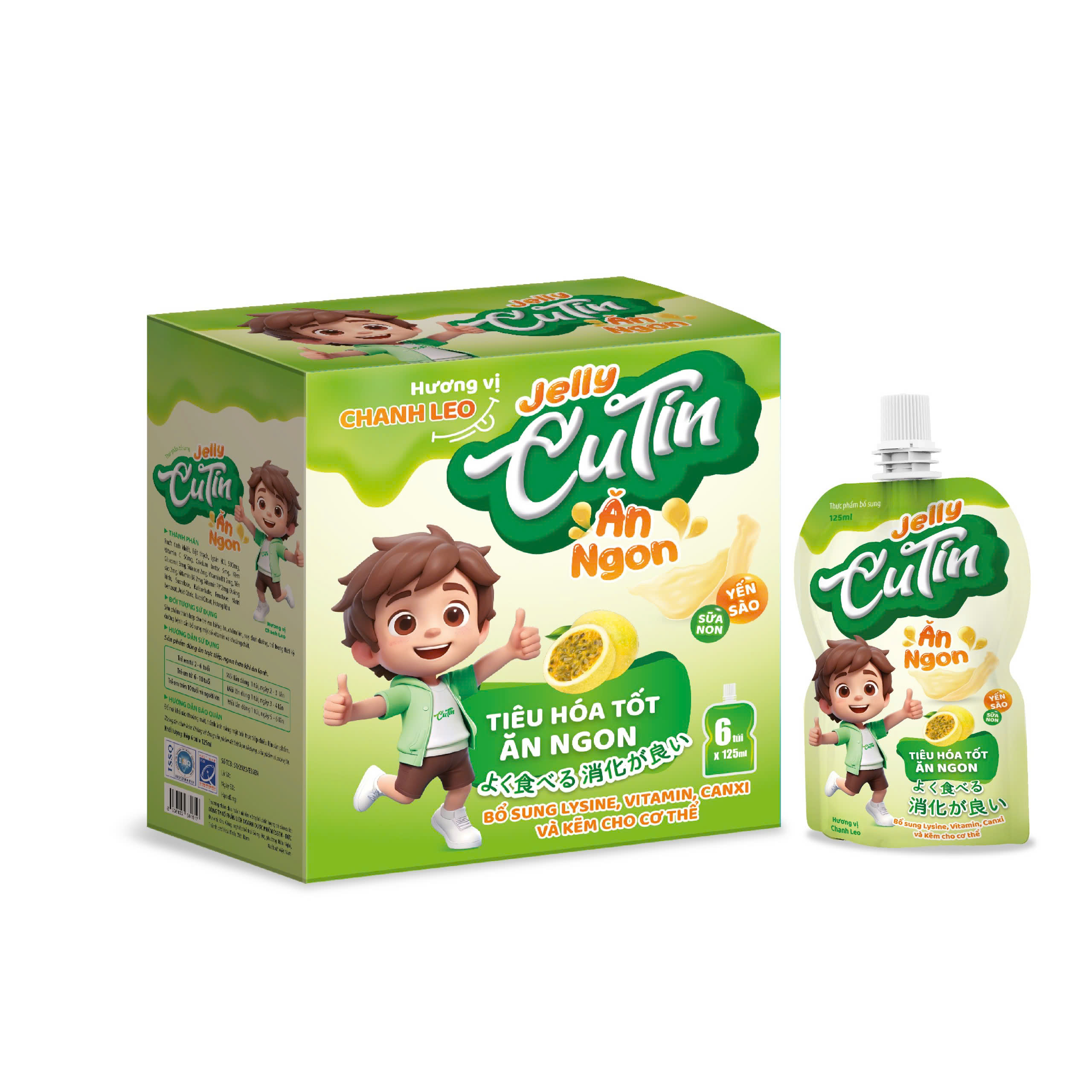 Jelly CuTin vị Chanh Leo